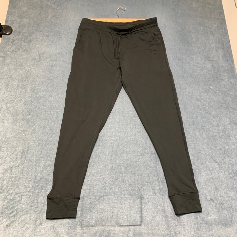 Beverly Hills Polo Club Jogger Pants Mens XL Black Gym Training Drawstring Waist